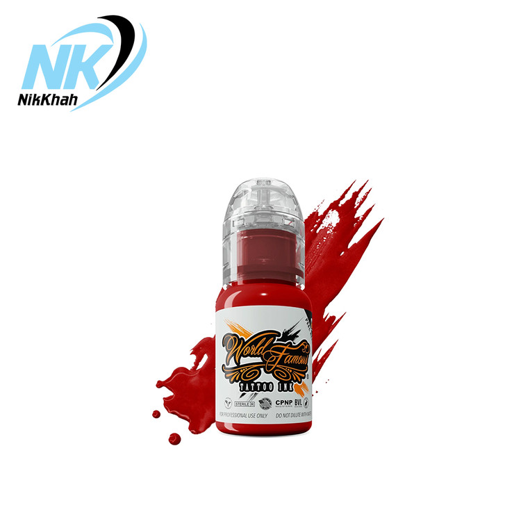 رنگ تتو مدل بیگ اپل رد BIG APPLE RED